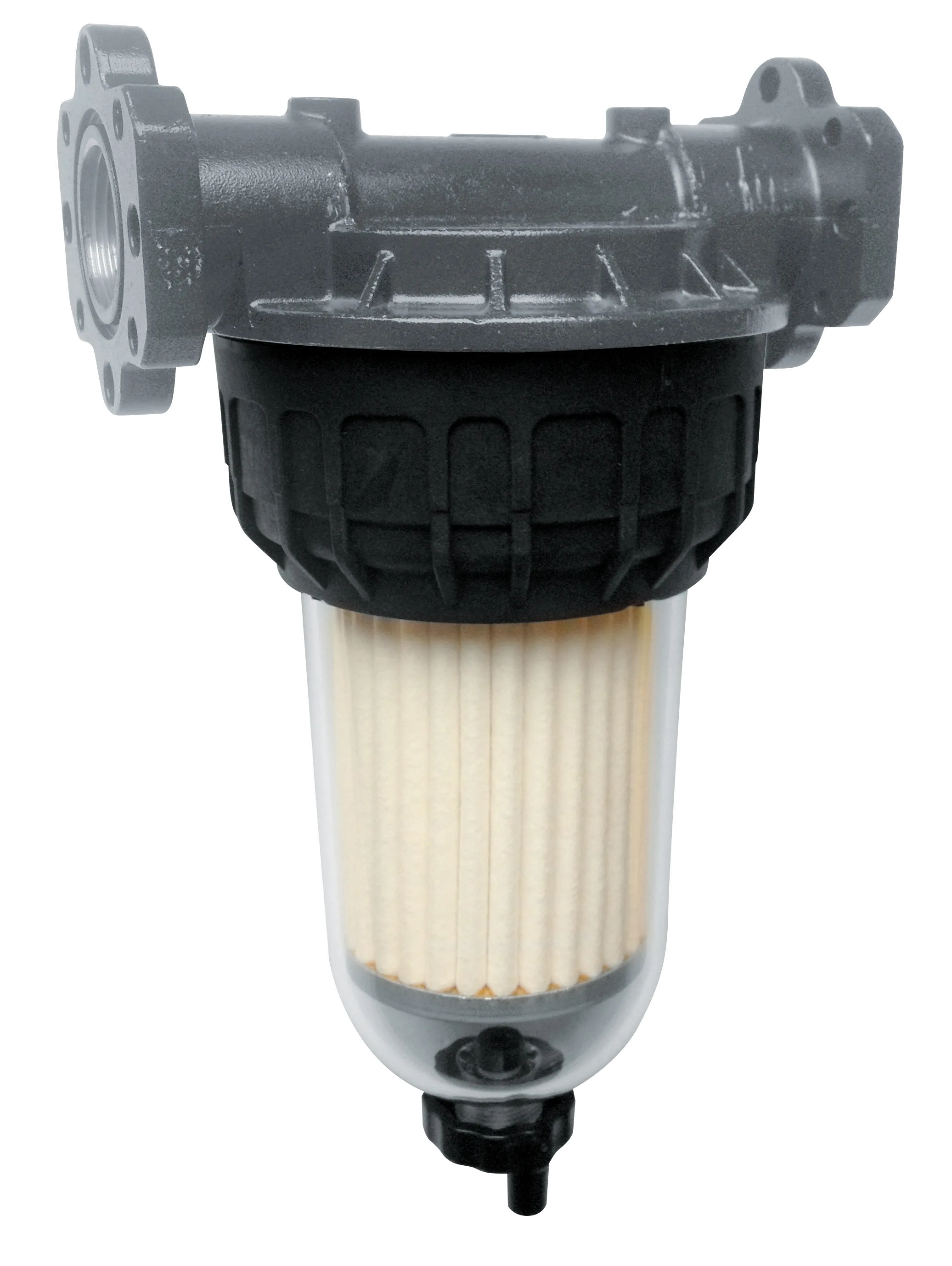 DEGVIELAS FILTRS STIKLA KORPUSĀ